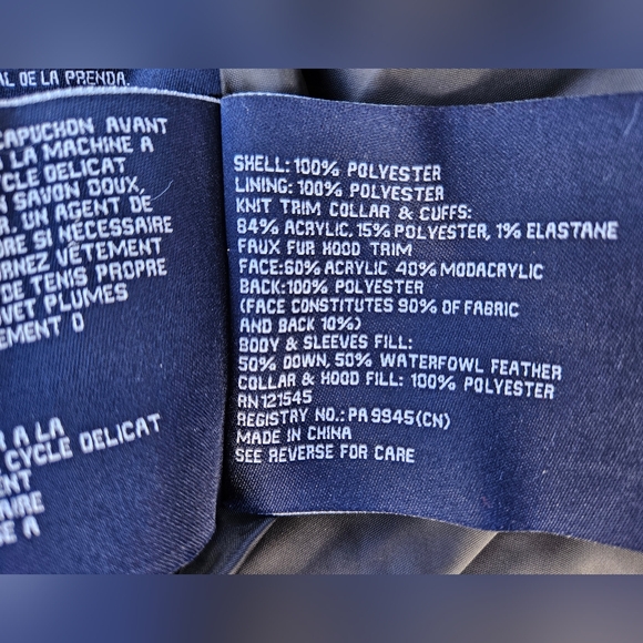 nwot Tower-London Fog Faux-Fur Hood Down Puffer Coat - Picture 14 of 15